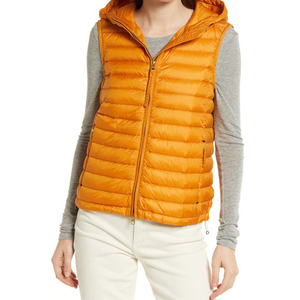 Chaleco Acolchado para Mujer, Sin Mangas, Casual, Holgado, Cálido para Invierno, Ligero, con Capucha, Chaqueta de Plumón, Abrigos 2026 - Product Image 1