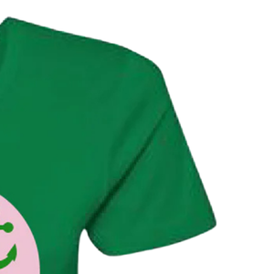 AKA The Tail Club 13 T-shirt vert en coton de qualité supérieure, col rond, manches courtes, doux, respirant, décontracté, t-shirt graphique pour femmes - Product Image 5