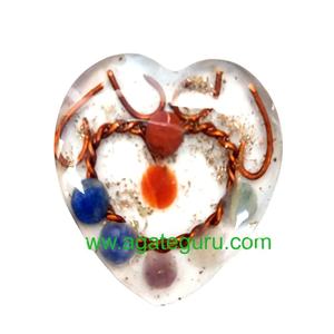 Pendentif Orgone Chakra en fil de cuivre - Product Image 1
