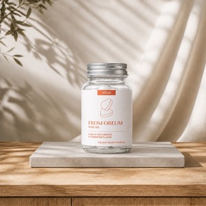 [FROM OREUM] Tabletas de Cuidado Bucal con Sabor a Mandarina de Jeju, 60 Tabletas, Pasta Dental Sólida para Uso Diario - Product Image 4
