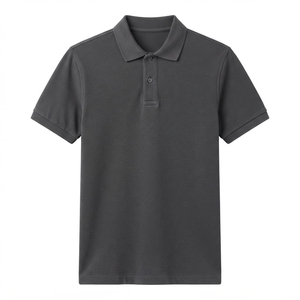 Nouveaux arrivages : polos décontractés pour hommes, très demandés, nouveau design, logo personnalisé, couleur unie, coton, grandes tailles. - Product Image 1