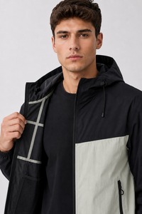 New Design Custom Pullover Waterproof Nylon Polyester Windbreaker Jacket Wholesale Cheap Price <b>Wind</b> <b>Breaker</b> Jackets OEM - Product Image 4