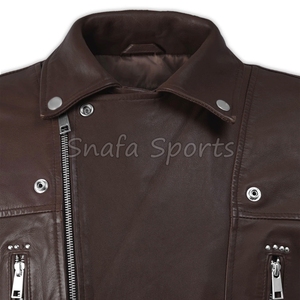 Chaqueta de Cuero para Hombre, Elegante, Cálida, Chaqueta de Cuero de Invierno para Hombre, Simple, a la Moda, de Primera Calidad, Chaquetas de Invierno Elegantes - Product Image 6