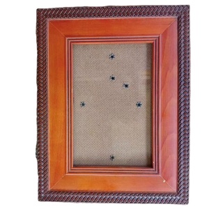 DRIVEN Custom Large Antique Wooden Painting <b>Frames</b> Baroque Golden Carved Wooden Photo <b>Frame</b> Ornate Canvas Picture - Product Image 1