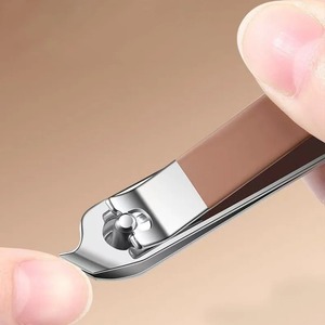 Anti-Splash Stainless Steel <b>Nail</b> Clipper Set Wide Jaw Opening Exquisite Carrying Box High-End Professional <b>Nail</b> <b>Tool</b> for Home - Product Image 1