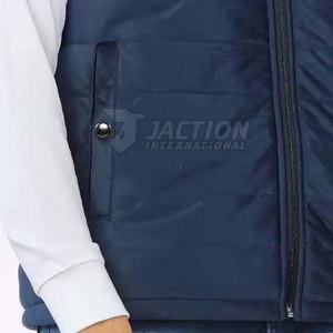 High Quality Low Price <b>Men</b> Puffer Winter <b>Vest</b> Unique Design Color Contrast <b>Men</b> Puffer Winter <b>Vest</b> - Product Image 4