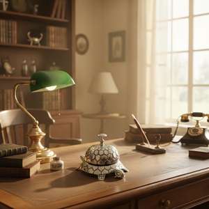 Cloche de bureau vintage en laiton artisanal style antique, cloche d'appel pour décoration de table, cloche de réception vintage pour décoration de bureau - Product Image 5