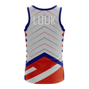 Custom Printed <b>Men's</b> <b>Running</b> Tank Top Sublimated Breathable Sports <b>Singlet</b> Quick Dry Fitness Training Wear OEM Supplier - Product Image 6