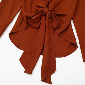 Tops sencillos y elegantes para mujer, ropa informal de oficina para mujer, tops transpirables para uso diario, tops elegantes y elegantes para mujer - Product Image 4