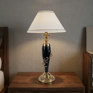 Modern Luxury Floor <b>Lamp</b> with White Fabric Shade Durable Lightweight <b>Portable</b> Standing <b>Lamp</b> for Home Office Hotel Decor - Product Image 2