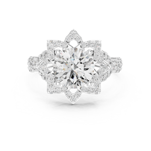 Elegant 925 Sterling Silver Moissanite <b>Diamond</b> <b>Ring</b> Wholesale Fine Jewelry Factory Direct Manufacturer - Product Image 1