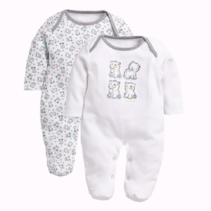 Combinaison bébé 100% coton, douce et respirante, combinaison bébé en pur coton, fabricant de combinaisons bébé en gros - Product Image 6