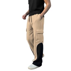 High Quality Casual Loose Fit Elastic Waist Breathable <b>Cargo</b> Jogger Pants for Men Outdoor Indoor Wear <b>Cargo</b> Pants for Men - Product Image 3