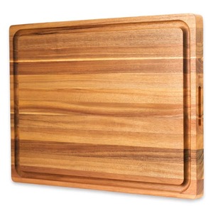 Planche à découper en bois antidérapante pour la cuisine, pièce unique - Product Image 6