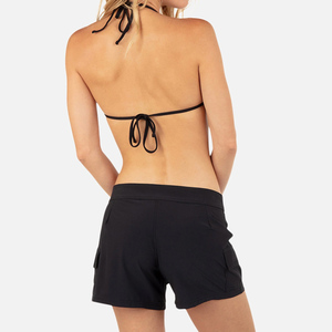 Shorts de bain pour femmes, personnalisables OEM, respirants, séchage rapide, écologiques, taille élastique, pour la plage et la natation - Product Image 6