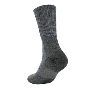 Chaussettes athlétiques respirantes pour femmes de haute qualité, motif patchwork blanc et bleu, en Spandex/Nylon/Coton, personnalisables, coupe basse pour intérieur - Product Image 6