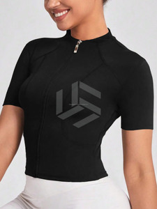 Nueva Camiseta sin Mangas Casual y Versátil de Moda para Mujer, Primavera-Verano, Chaleco Deportivo con Cierre - Product Image 4