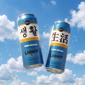 Bière artisanale coréenne Daily Beer Light Lager 500ml en canette, carton de 24 pièces, faible en calories, facile à boire, vente en gros, export, qualité supérieure, 4,5%, réfrigérée - Product Image 6