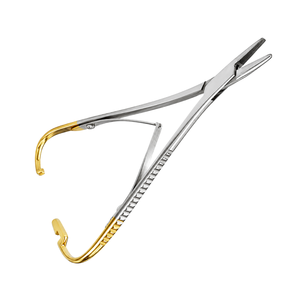 เครื่องมือเย็บแผลแบบใช้ซ้ำได้ TC Mathieu Needle Driver พร้อมหัวคาร์ไบด์ สำหรับห้องผ่าตัด - Product Image 3