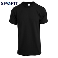 Custom roze unisex ademende crew neck korte mouw snel drogende 220g polyester sublimatie blank custom logo sport T-shirt