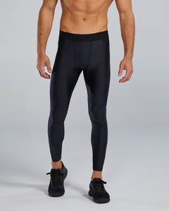 Custom Wholesale <b>Men</b>’s Custom <b>Compression</b> Leggings – High Waist Seamless Stretch Running Sports Pants with Pockets - Product Image 3