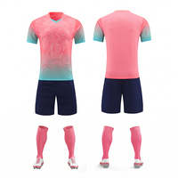 Tenue de football de haute qualité, uniforme de football sublimé, kit personnalisé pour hommes, fabrication professionnelle, manches courtes, imprimé
