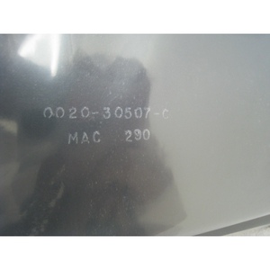 แผงสีใหม่ AMAT 0020-30507 ด้านหลัง ทนความร้อน - อุปกรณ์และอะไหล่เซมิคอนดักเตอร์ระดับโลกที่เชื่อถือได้ - Product Image 1
