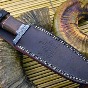 Couteau de survie tactique avec allume-feu et étui, outils de camping en plein air, équipement d'urgence multi-usages, vente en gros, personnalisable - Product Image 4