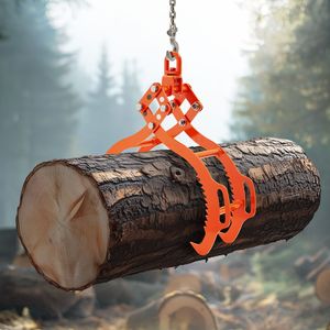 Pinza per Sollevamento Tronchi in Acciaio Resistente da 32 Pollici, 4 Artigli Girevoli, Capacità di Sollevamento 2200 LBS, Attrezzatura Forestale Timber Eagle - Product Image 2