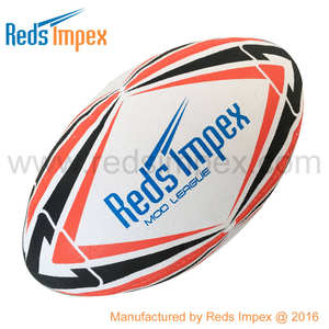 Ballon de rugby personnalisé en caoutchouc synthétique, adhérence supérieure, parfait pour l'entraînement, les matchs, le développement des compétences et le jeu d'équipe - Product Image 3