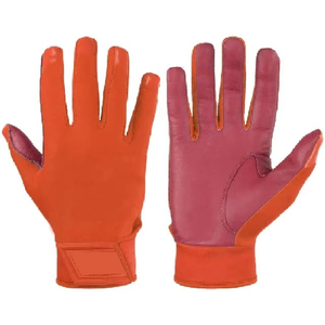 Baseball Batting Gloves Contract Manufacturer with High Traction Palm Soft Liner Adjustable Wrist and Custom Packaging for Brand - Product Image 1