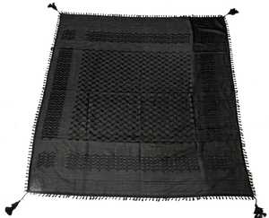 Foulard arabe multicolore Shemagh Palestine Arafat, foulard tactique du Golfe pour hommes et femmes, grand foulard arabe en toile de polyester douce - Product Image 2
