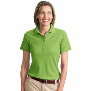High Quality Woman Custom <b>Plain</b> Polo Shirt Breathable Comfortable High Street Short Sleeves Women Polo Shirts Orange Color - Product Image 1