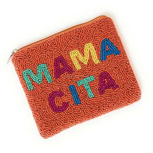 Bolso de Mano Tipo Clutch con Cuentas de Cristal Rosa y Pedrería, Diseño de Corona, con Cierre, Personalizable con Texto y Tamaño, Unisex - Product Image 6