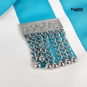 Delantal masónico personalizado de alta calidad para logotipo bordado/precio más barato al por mayor mejor Material delantales masónicos Regalia - Product Image 6