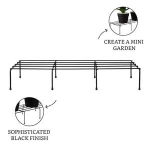 Juego de 4 Soportes Metálicos para Plantas de Calidad para Exportación, Soporte Decorativo para Macetas de Interior y Exterior, Suministro al por Mayor - Product Image 4