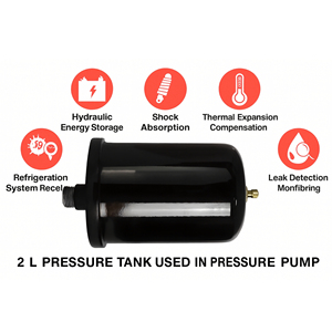 HYDROPLUS 2L Stainless Steel Pressure Vessel & Tank High-Performance Booster <b>Pump</b> Genuine <b>Pump</b> Spares - Product Image 2