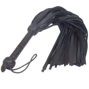 Flogger de Cuero BDSM Premium con Peso Equilibrado y Construcción Duradera - Product Image 6