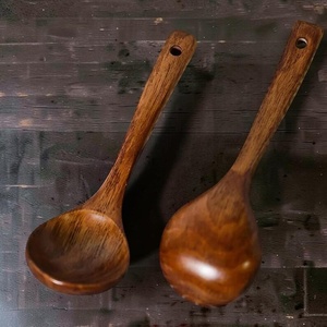 Juego de Utensilios de Cocina de Madera de Acacia Premium con Cuchara, Espátula y Cuchara Ranurada para Cocinar - Product Image 2