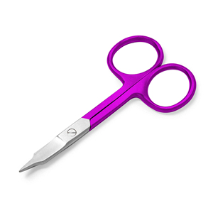 Factory Price Sharp Curved Blade Beauty Comfort-Grip <b>Cuticle</b> Scissors Soft-Touch Professional Stainless Steel <b>Tools</b> High Quality - Product Image 1