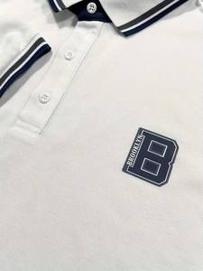 เสื้อเชิ้ตผู้ชายปักโลโก้ตามสั่ง สำหรับใส่ลำลองช่วงฤดูร้อน แขนสั้น ผ้าถัก ระบายอากาศดี สินค้าขายดี - Product Image 5