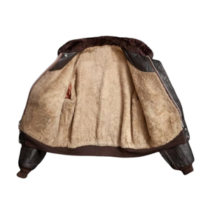 Veste en cuir véritable noir pour homme, chauffante et écologique, avec logo frontal, 100 % haute qualité, faible MOQ, prix bas, collection hiver 2026 OEM - Product Image 3