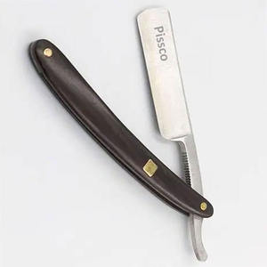 Rasoir de barbier pliant pour salon, rasoir droit pour la coupe de cheveux, support pour salon de beauté - Product Image 3