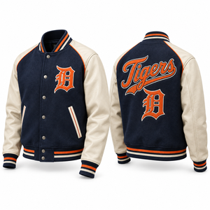 Chaquetas de Béisbol con Apliques, Parches Personalizados con Letras, Uniformes Escolares, Ropa Universitaria, Decoración con Números, Opciones de Monogramas - Product Image 3