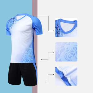 ชุดเสื้อฟุตบอลดีไซน์ใหม่ แบบซับลิเมชั่น สำหรับผู้ชาย ชุดทีมฟุตบอลสั่งทำพิเศษ พร้อมโลโก้และหมายเลข - Product Image 2