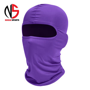 Cagoule Camouflage Colorée Élastique Couvrant Entièrement le Visage pour Cyclisme Moto Ski - Masque de Ski et Moto à Motif Uni pour Sports d'Hiver - Product Image 4