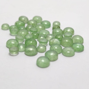 Cuarzo Verde Fresa, Piedra Preciosa Suelta, Piedra Verde Lisa para Joyería - Product Image 6