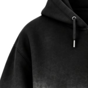 Sudadera con Capucha Oversize para Mujer Sigma Gamma Rho, Color Negro y Blanco, con Letras Griegas Personalizadas, Estilo Casual y Urbano - Product Image 6