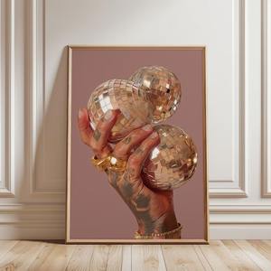 Espejo de lujo Mirror Luxe, bola de discoteca minimalista - Product Image 5