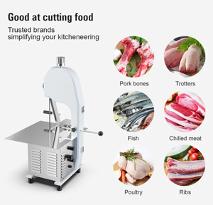 380 V otomatik paslanmaz çelik kemik testere kesici <span class=keywords><strong>3</strong></span> kW Motor 40 mm genişlik 50 mm yükseklik et işleme makinesi - Product Image 6